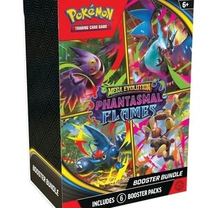 Mega Evolution Phantasmal Flames Booster Bundle